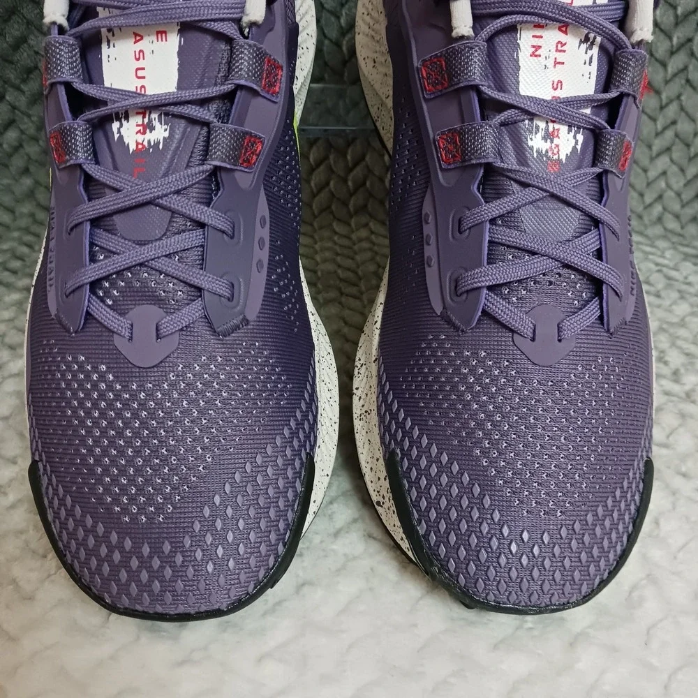 Nike Pegasus Trail 3 Canyon Purple Volt Women's Running Sneakers Shoes Size 10
